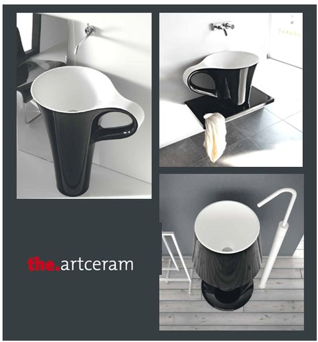 Ausgefallener können Waschbecken kaum sein. Diese außergewöhnlichen Waschbecken in Form einer Tasse oder einer Leuchte kommen aus der Ideenwerkstatt the.artceram